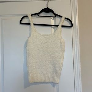 Skims Cozy Knit Tank - Bone